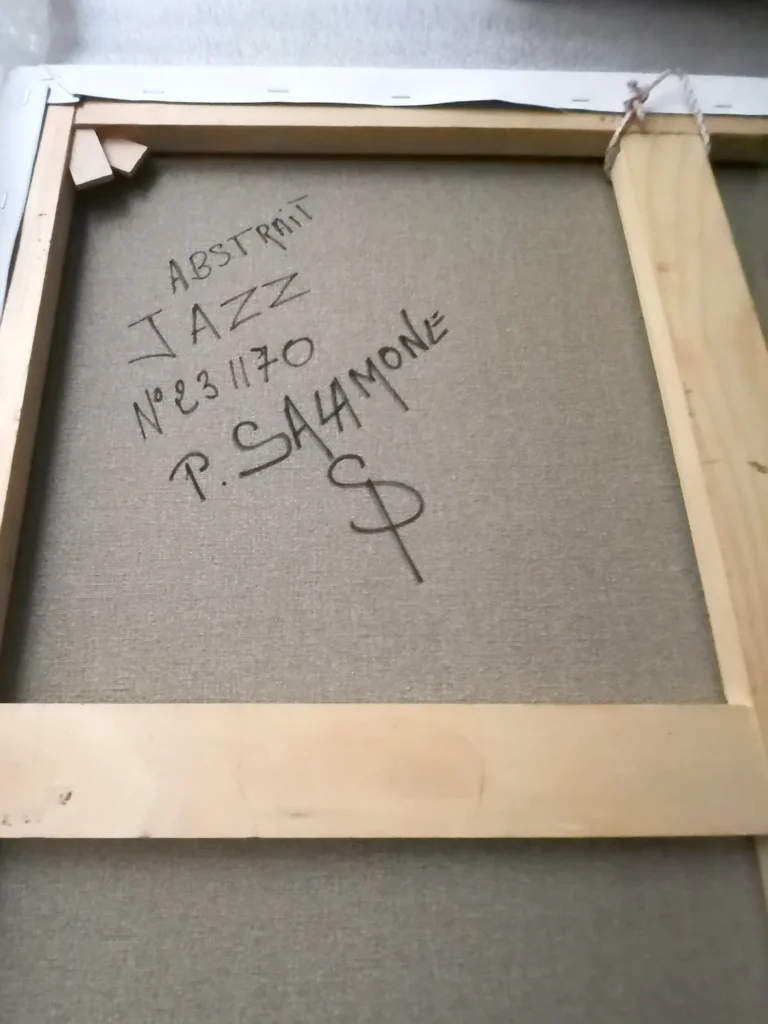 Signature de Jazz Abstrait.