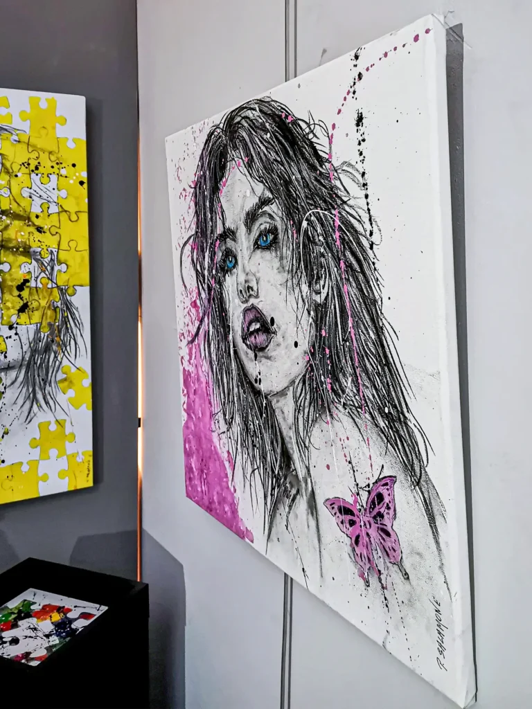 Photo du tableau "Joss" de l'artiste P. Salamone.