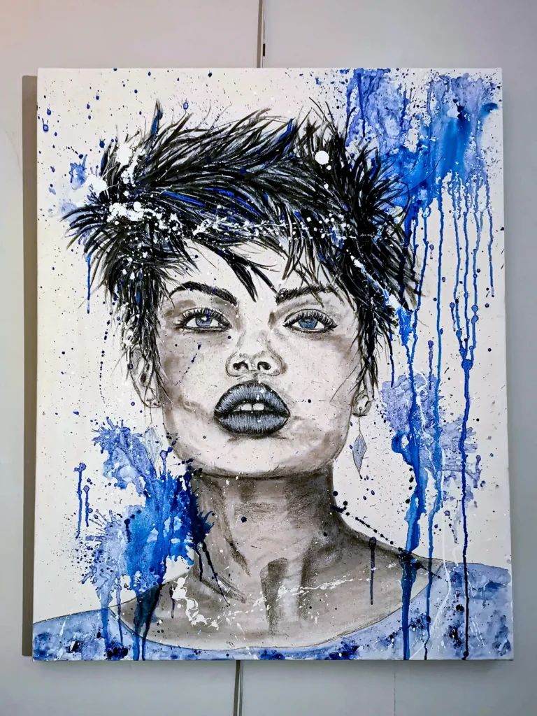 Tania de SP, portrait artistique.
