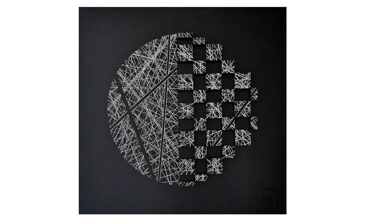 Eclipse déstructurée 3D de Patrick Salamone.