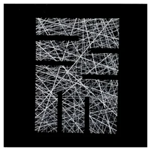Contraires, toile abstraite de Patick Salamone.